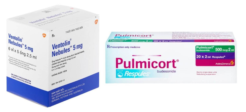 Cách pha thuốc khí dung Ventolin và Pulmicort đúng kỹ thuật và hiệu quả