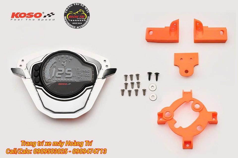 Combo Koso MS01 kèm phụ kiện đầy đủ - lắp nhanh, không cần chế cháo