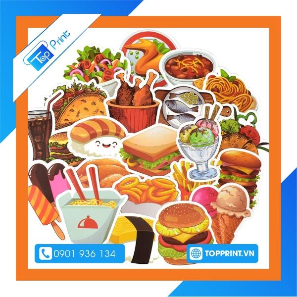99+ Mẫu Hình Sticker Đồ Ăn Cute Đơn Giản - Tải Miễn Phí