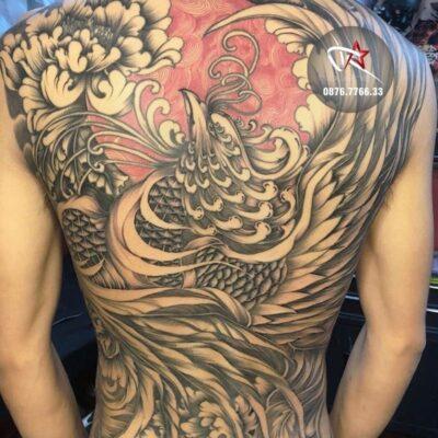 Ý Nghĩa Hình Xăm Phượng Hoàng, Cập Nhật Mẫu Xăm Mới Nhất - ROWENA TATTOO