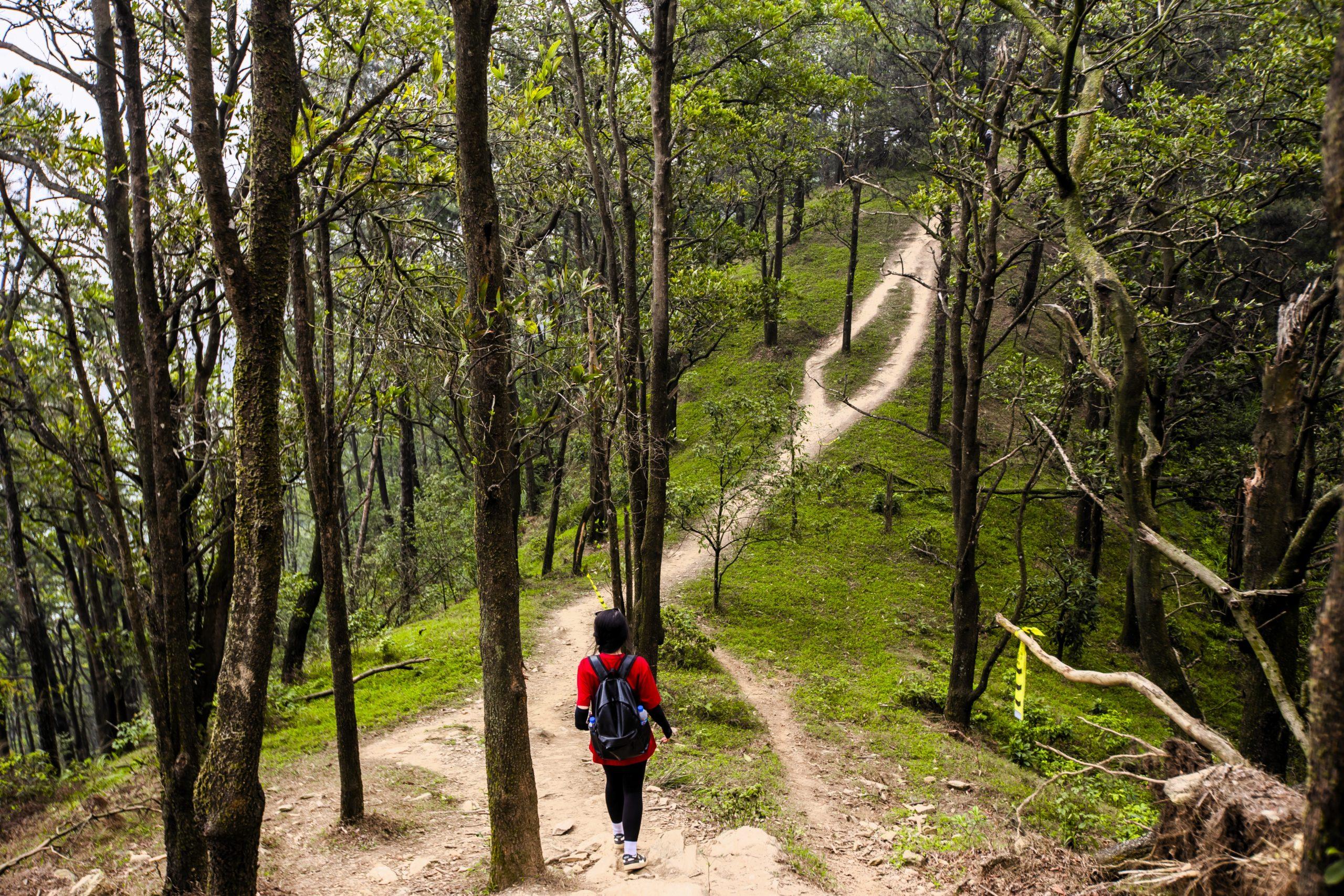 Hiking Ham Lon Mountain, Hanoi, Vietnam