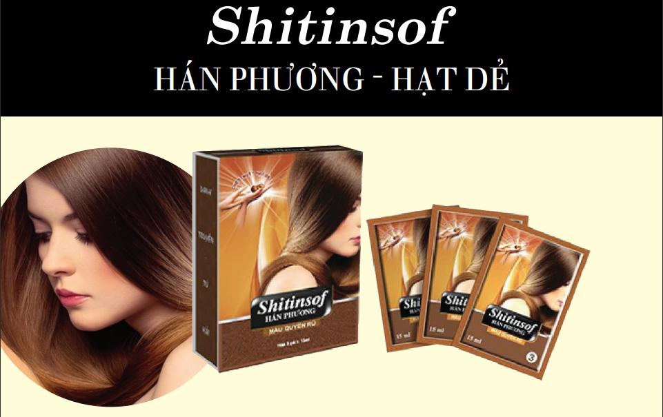 Dầu gội nhuộm tóc màu quyến rũ Shitinsof Hán Phương