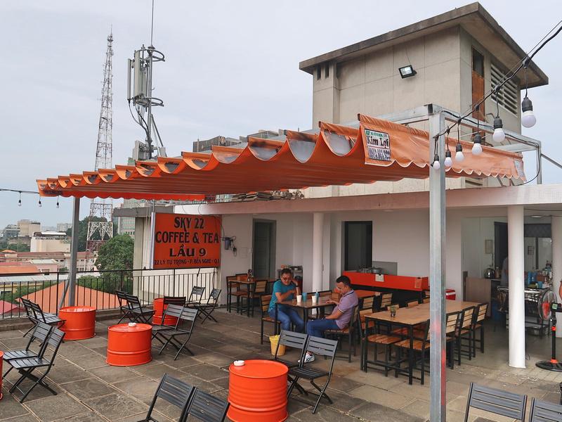 Sky 22 – A rooftop cafe on the most famous roof in Saigon