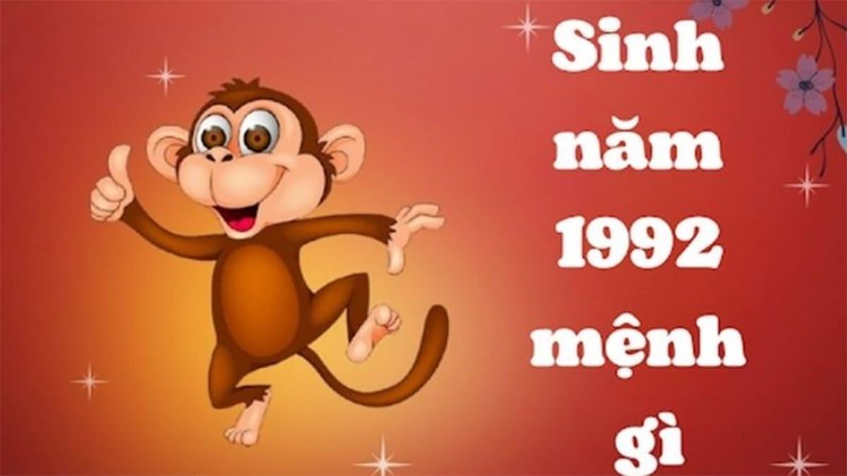 Nhâm Thân 1992 mệnh gì, hợp xe màu gì, cung gì, tuổi con gì?