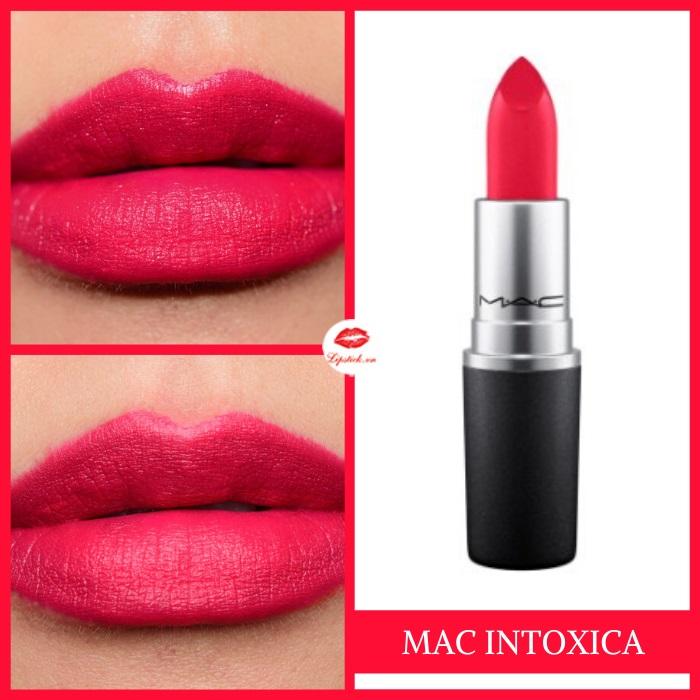 Son MAC Intoxica Màu Hồng Đỏ – Matte