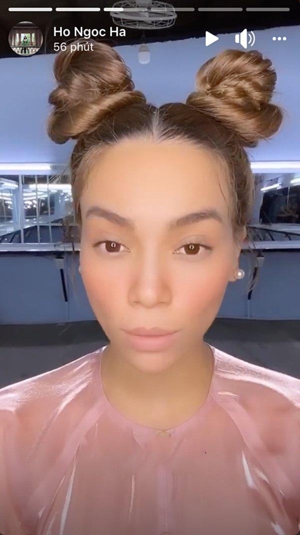 Năm mới đến, Hồ Ngọc Hà làm tóc Na Tra độc đáo không ai đụng hàng