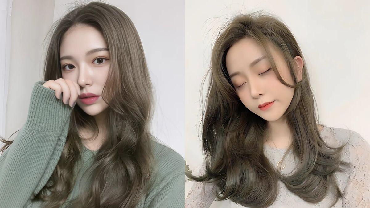 10+ mẫu tóc màu nâu lạnh ánh rêu xu hướng nhất hiện nay