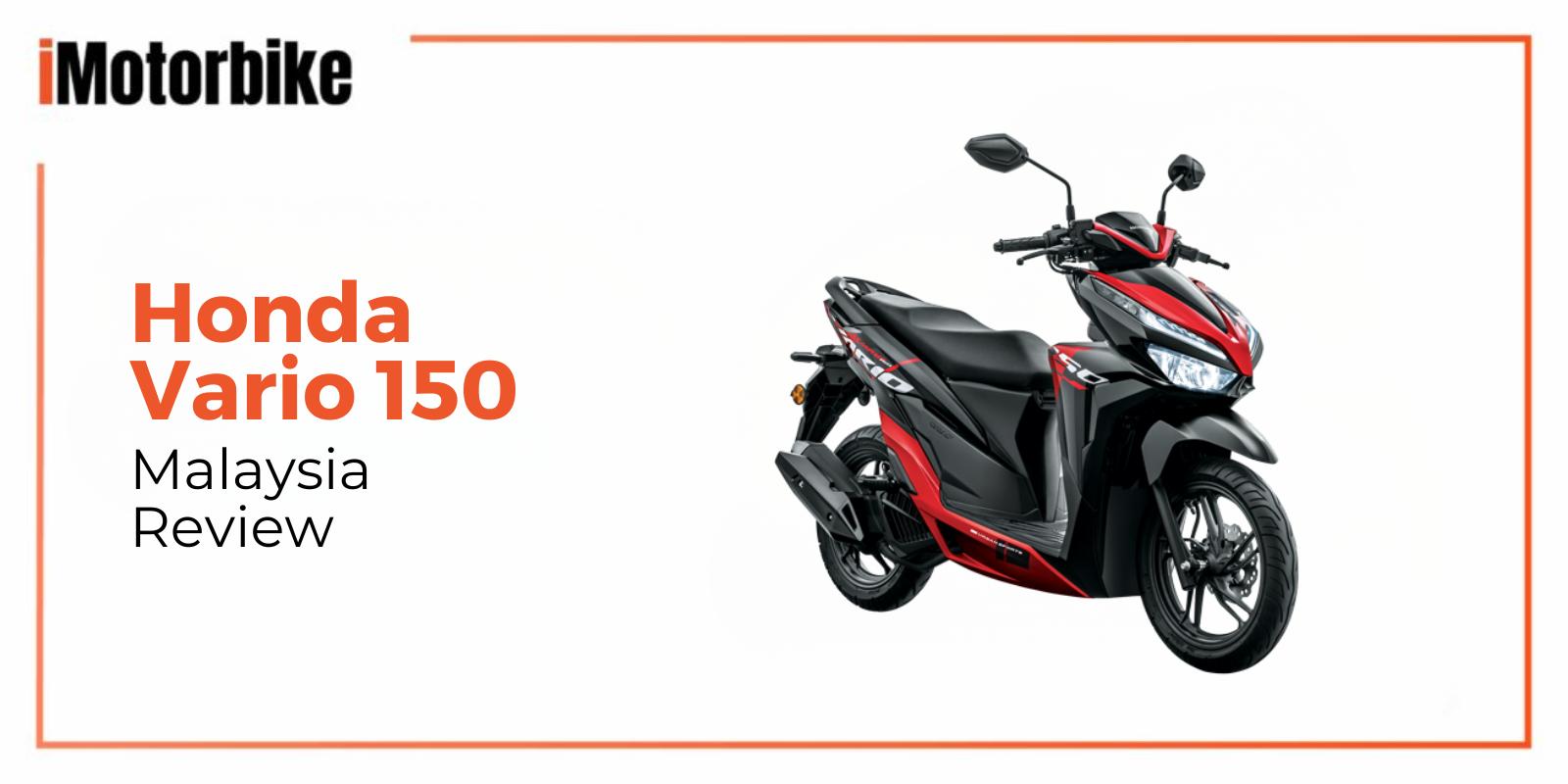 Honda Vario 150 Review Malaysia: Top Speed & Specs