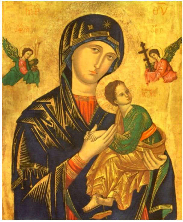 Truyền thuyết, lịch sử và biểu tượng về linh ảnh Đức Mẹ Hằng Cứu Giúp