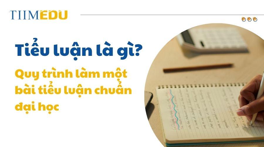 Tiểu luận là gì? Quy trình làm một bài tiểu luận chuẩn đại học