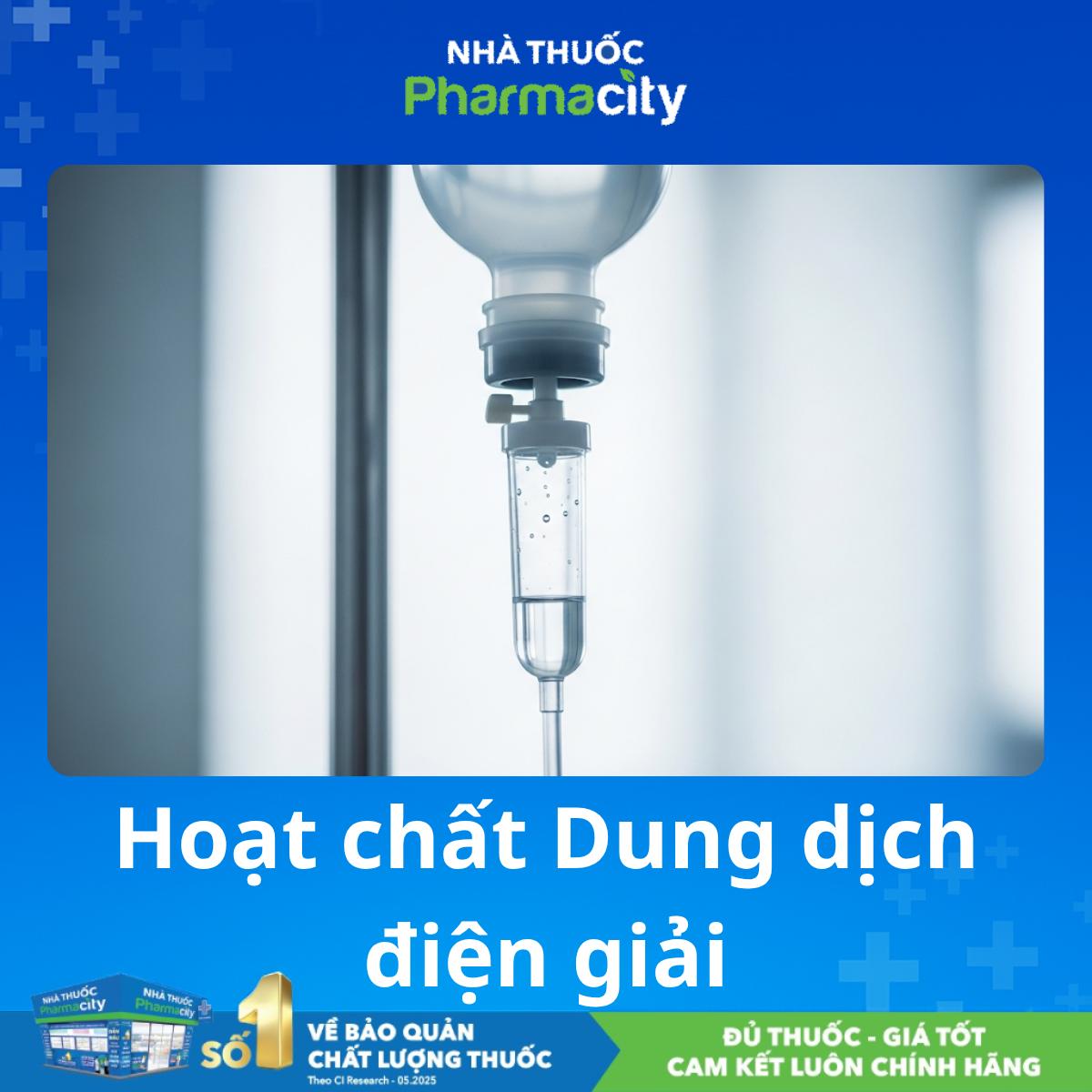 Hoạt chất Dung dịch điện giải: Vai trò, ứng dụng & các loại phổ biến