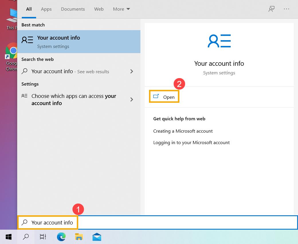 [Windows 11/10] Thay đổi tài khoản cục bộ và mật khẩu