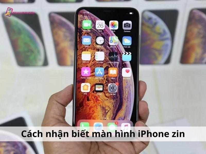 Cách nhận biết màn hình iPhone zin? Phân biệt màn zin và màn lô