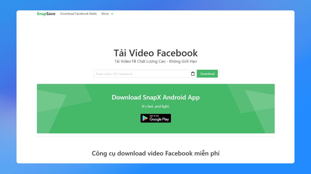 Cách tải video Facebook về máy tính, điện thoại cực kỳ nhanh chóng