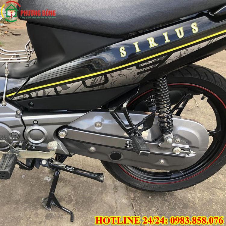 Hướng dẫn Cách mở cốp xe Sirius đơn giản Ai cũng làm được !!