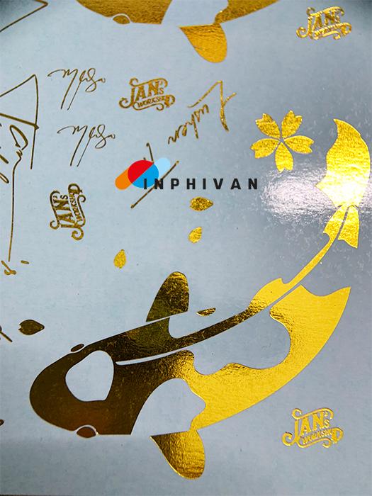 Decal trượt nước ánh kim