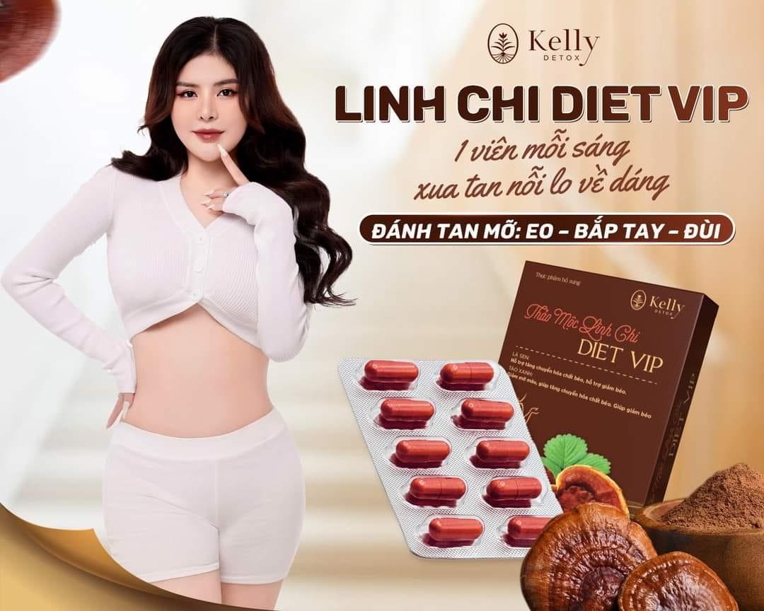 GIẢM CÂN THẢO MỘC LINH CHI DIET VIP KELLY