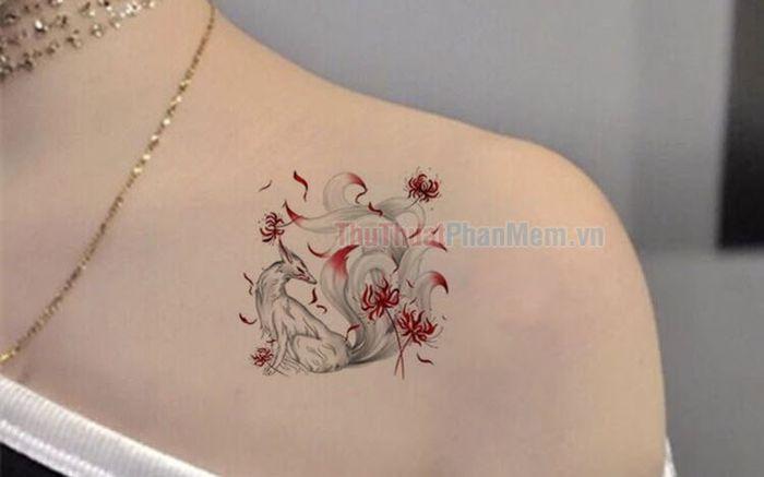 Những hình xăm hồ ly 9 đuôi đẹp nhất năm 2025