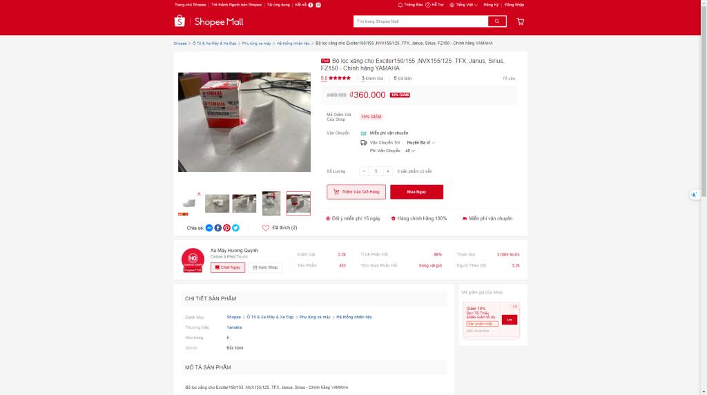 Bao lâu cần thay lọc xăng trên xe Exciter? Hướng dẫn chi tiết và tư vấn bảo dưỡng