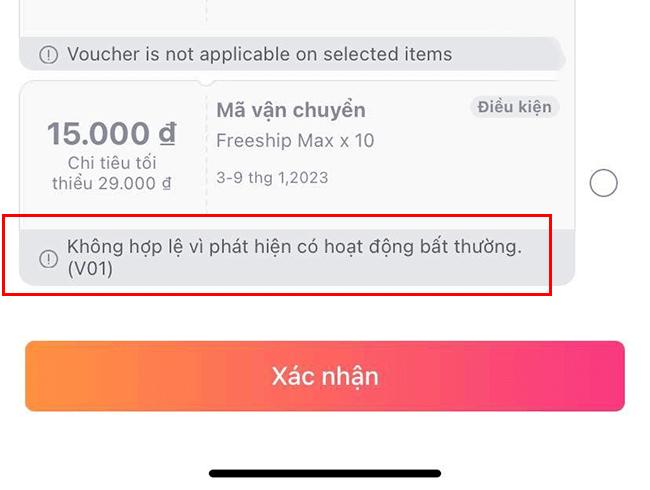 Cách khắc phục lỗi V01 Lazada không phải ai cũng biết