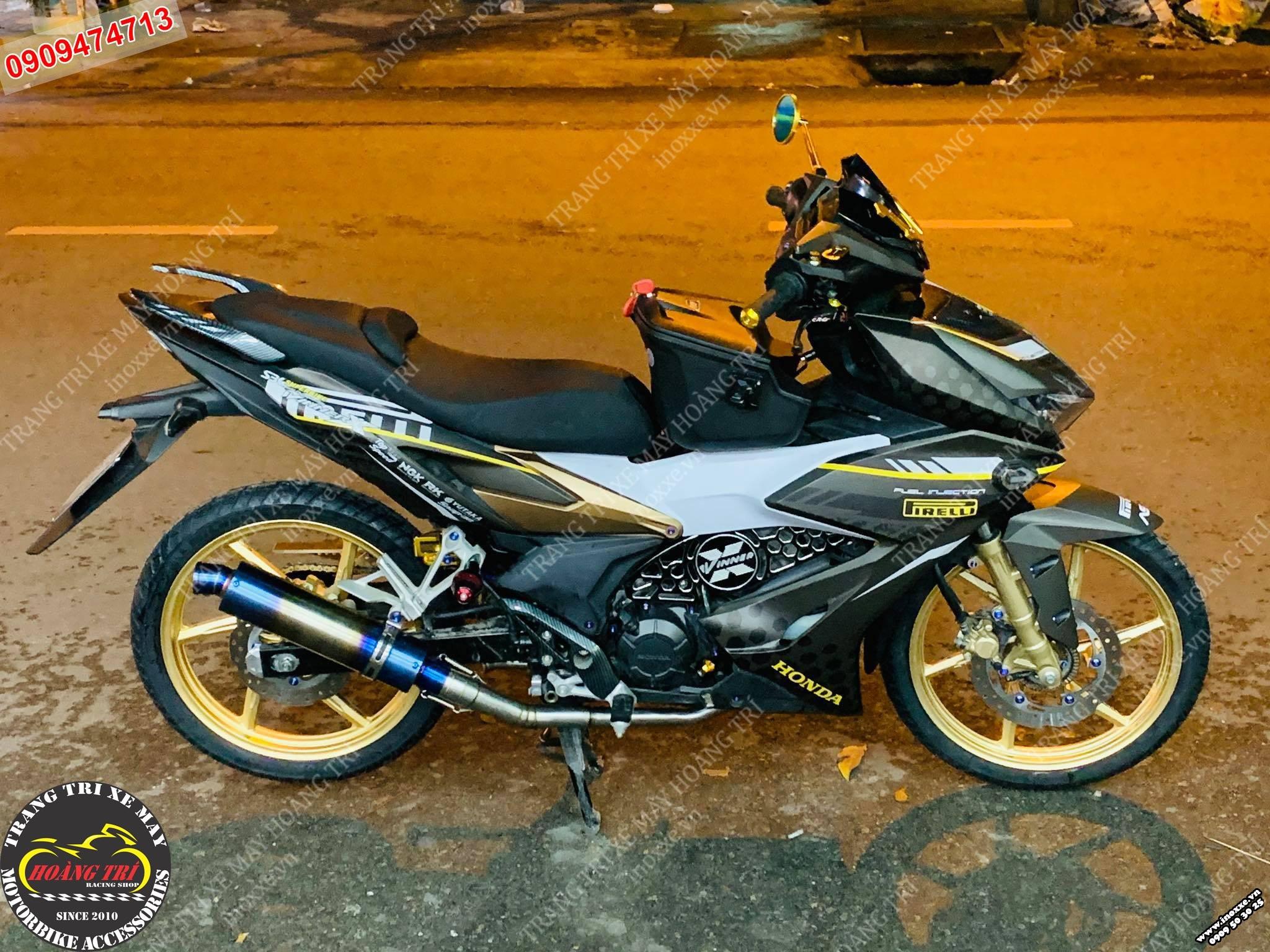 Mâm 6 cây Rapido Malaysia cho xe Winner, Winner X ABS bản 1.6 và 1.85