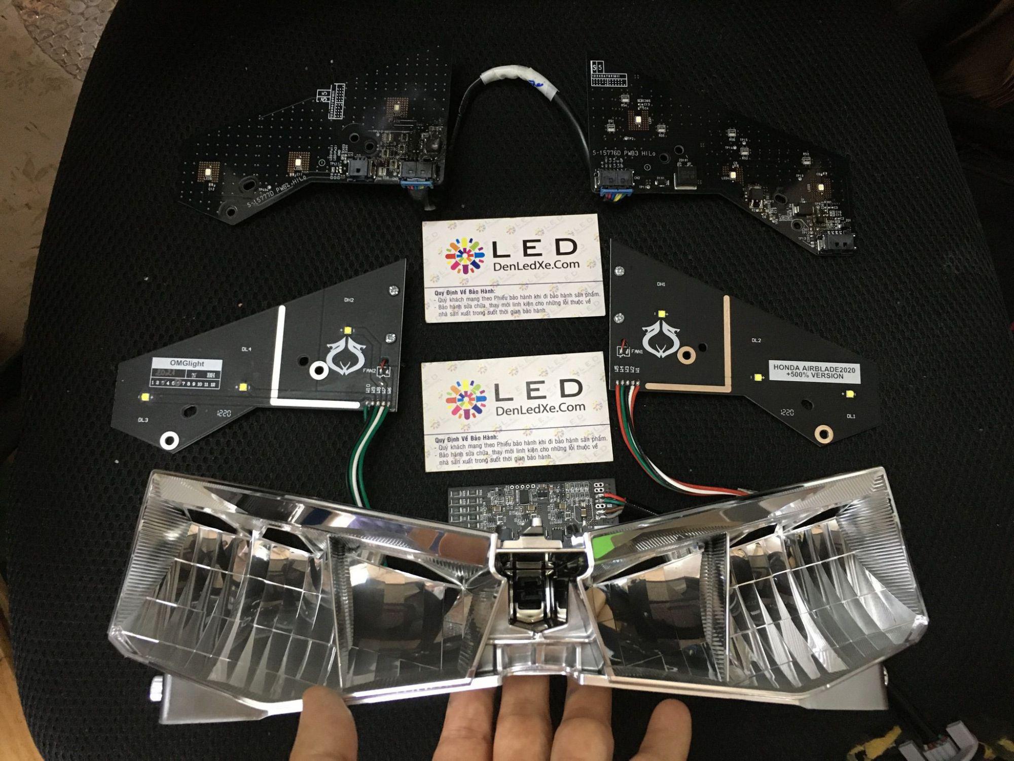 Mạch Tăng Sáng Airblade - Nâng Cấp Đèn Xe Airblade