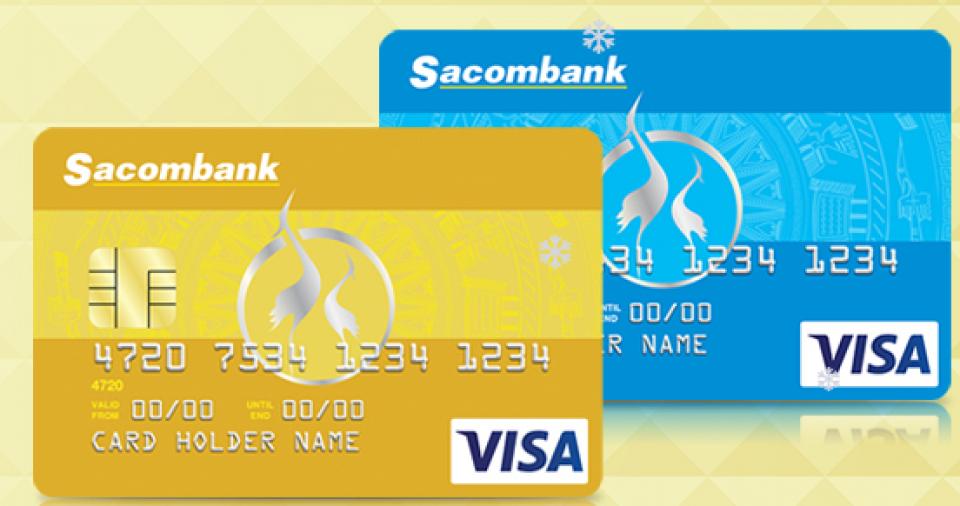 Hướng dẫn mở thẻ visa thanh toán quốc tế tại Sacombank