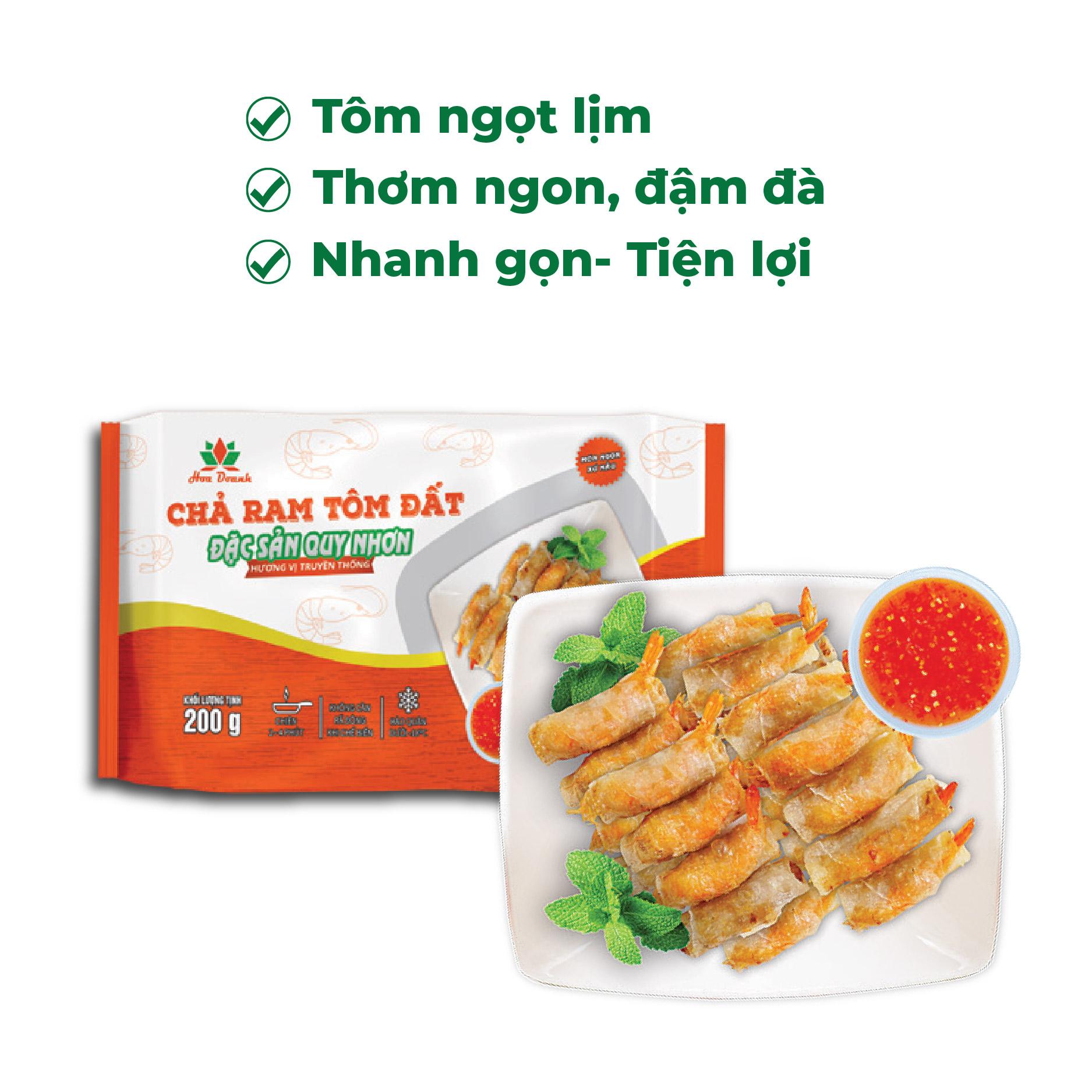 Chả ram tôm đất Quy Nhơn Hoa Doanh