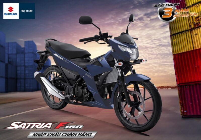 Xe côn tay Suzuki Satria F150: tốc độ đỉnh cao, phong cách thể thao ấn tượng