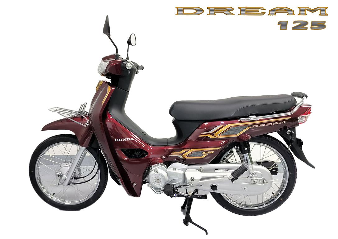 Honda Dream 125 NCX Màu Đỏ Nho 2024