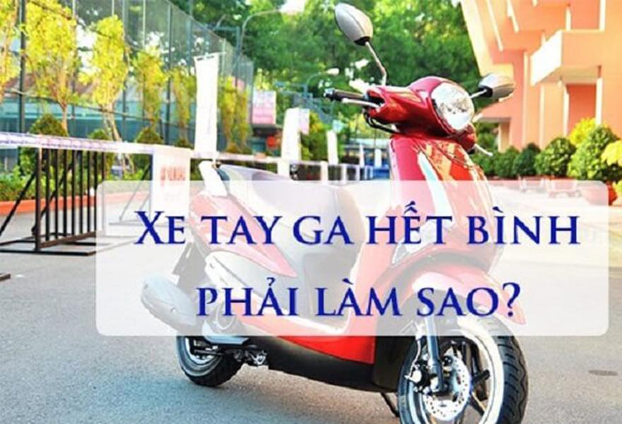Chủ đề 2022: Xe vision hết bình phải làm sao?