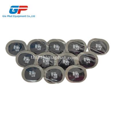 Túi 100 miếng vá săm ô tô, xe máy Tech 16 (Hình oval, 40*30mm)