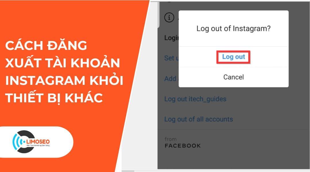 Cách đăng xuất tài khoản Instagram khỏi thiết bị khác