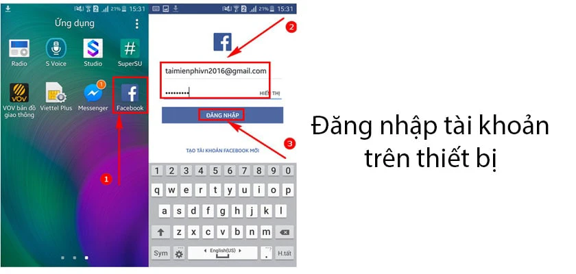 Cách đổi mật khẩu Facebook trên điện thoại iPhone, Samsung