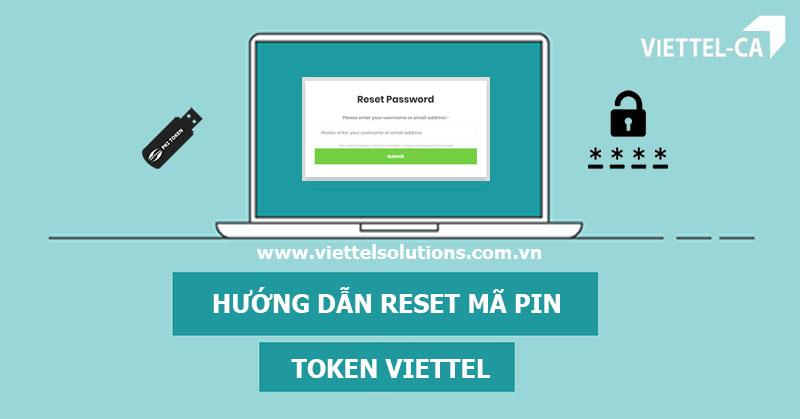 Hướng dẫn mở khóa mã PIN USB token Viettel-CA