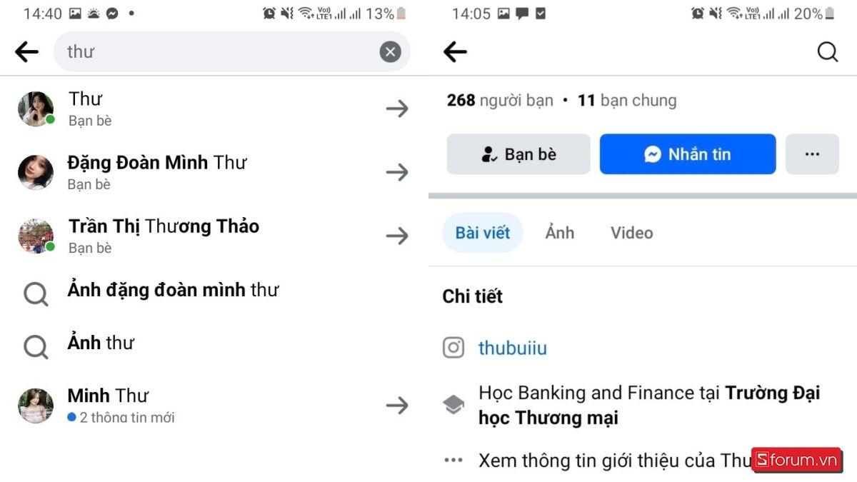 Cách tìm Instagram qua Facebook nhanh chóng và đơn giản