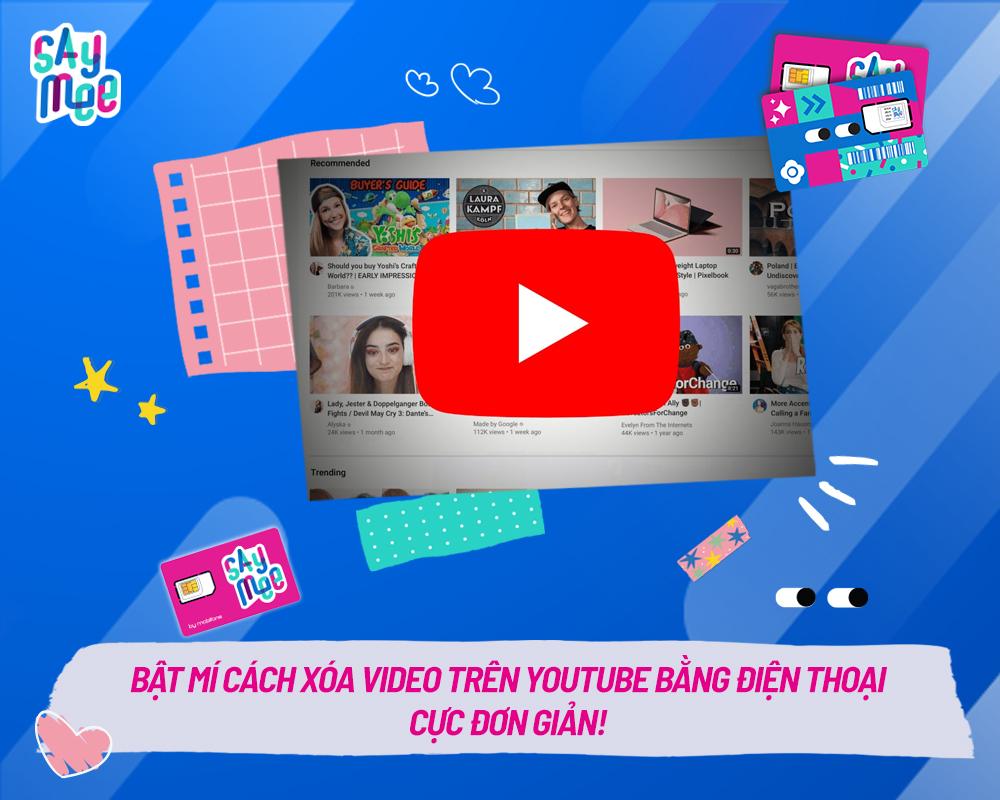 Bật mí cách xóa video trên Youtube bằng điện thoại cực đơn giản