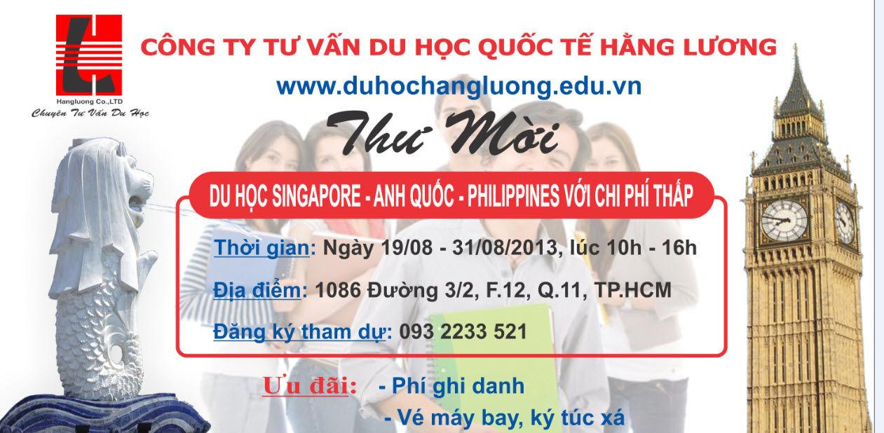 Du học chi phí thấp cùng Hằng Lương