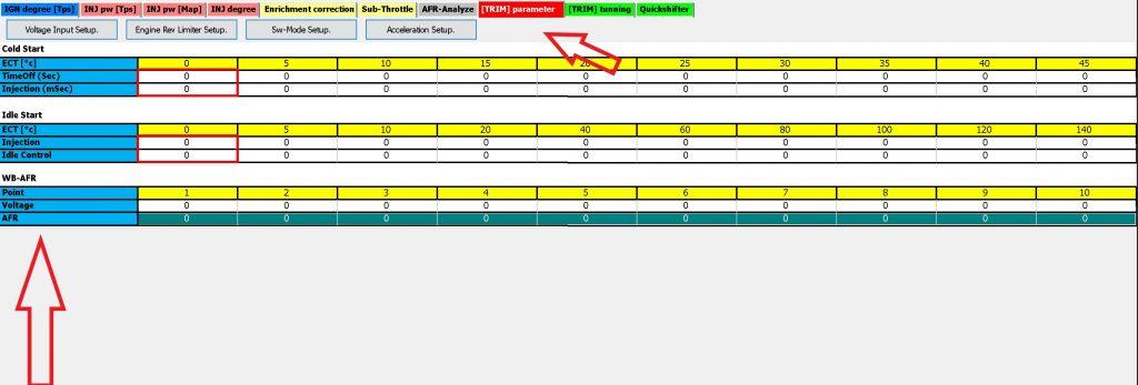 How to Calibrate your AFR Wideband in API Tech ECU