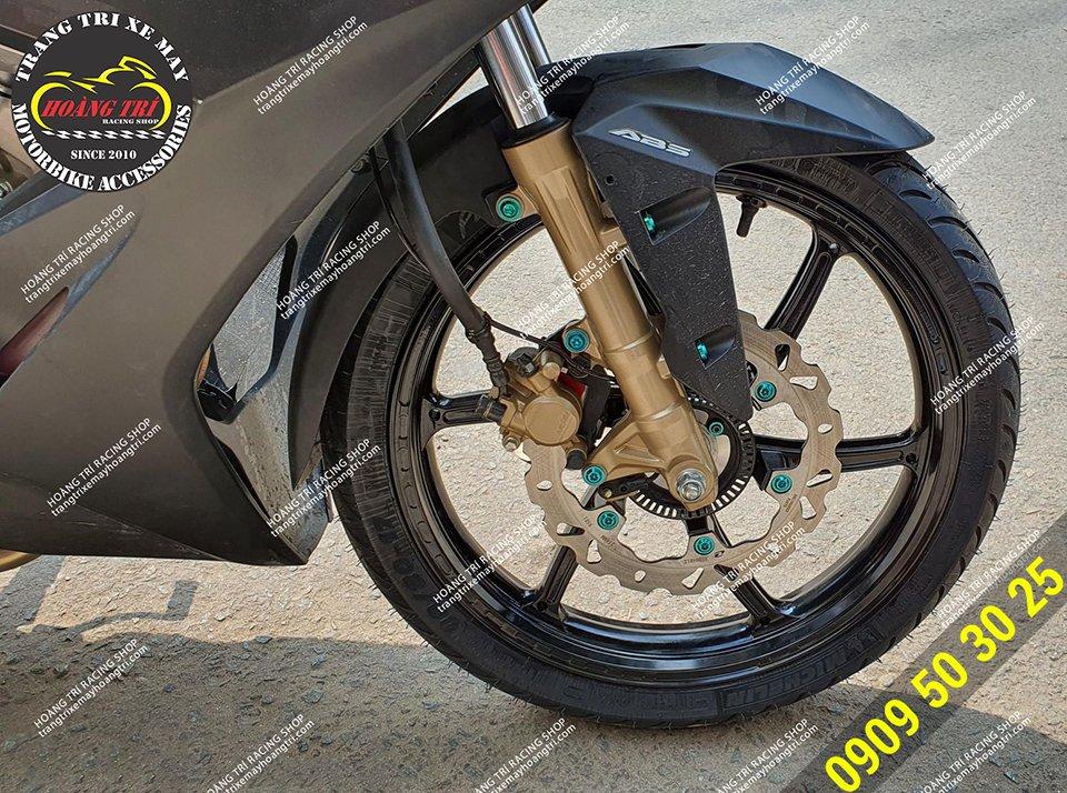 Đĩa trước Racing Boy chính hãng gắn Winner, Winner X