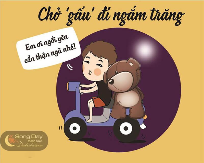 Hình ảnh hài hước dịp trung thu khó đỡ