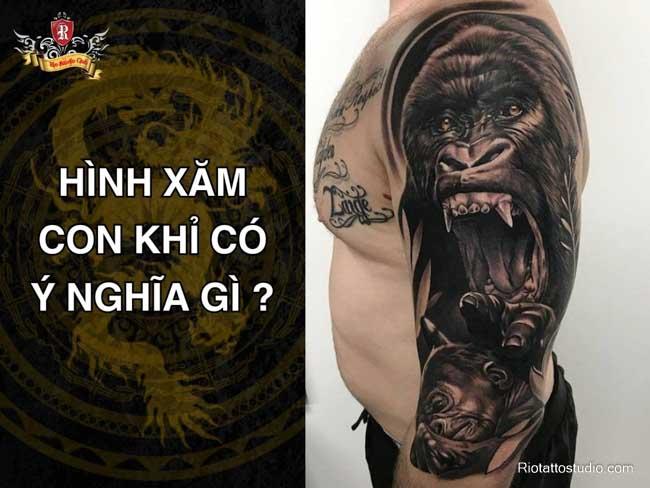 666+ Hình Xăm Con Khỉ Đẹp, Ý Nghĩa, Ấn Tượng và Báo Giá