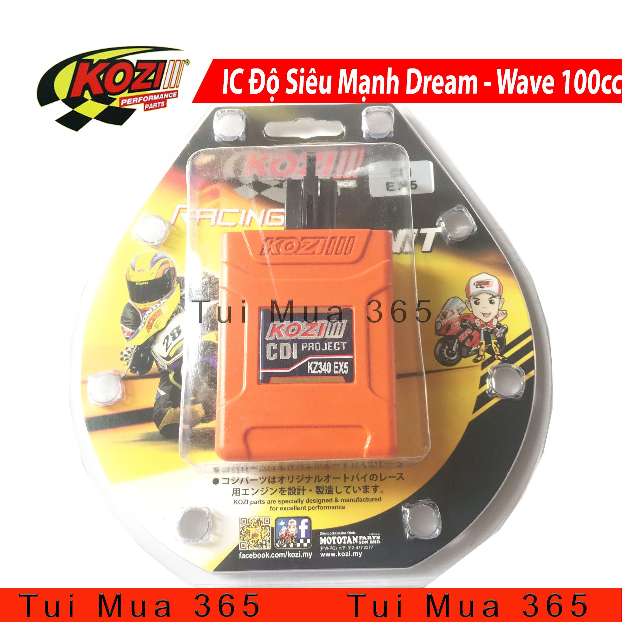 IC Độ mở tua Wave 100cc, Dream, Sirius 50cc Kozi Malaysia ( 5 chân )