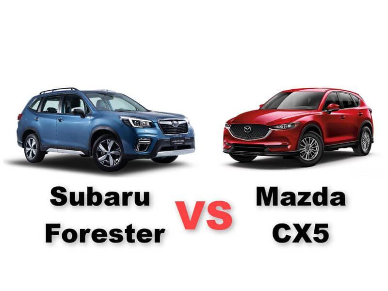 So sánh Subaru Forester 2025 và Mazda CX-5 2025