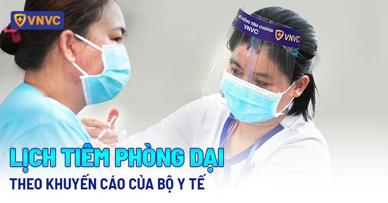 Lịch, phác đồ tiêm phòng dại đúng chuẩn theo khuyến cáo của Bộ Y Tế