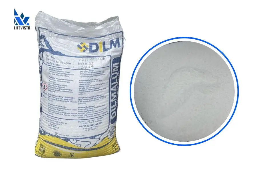 Phèn nhôm sunfat | Phèn nhôm Indonesia | Al2(SO4)3.18H2O 17%