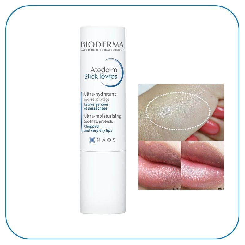 Son Dưỡng Bioderma Làm Dịu Môi Khô, Nứt Nẻ Atoderm Stick Levres 4g