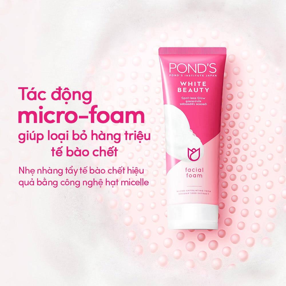 Sữa Rửa Mặt Pond's Acne Clear Ngăn Ngừa Mụn Và LoạI Bỏ Bụi Bẩn Cho Da Dầu Mụn 100g