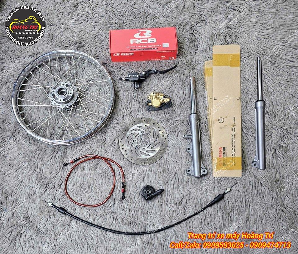 Trọn bộ đĩa trước dành cho Sirius