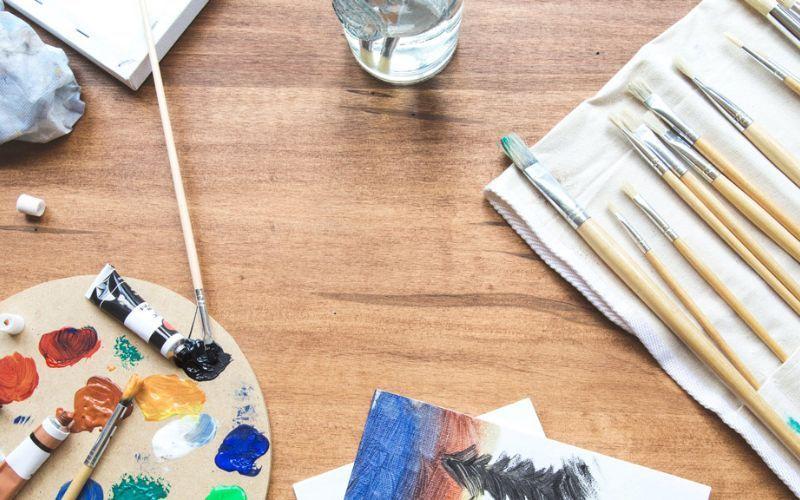 Hướng dẫn cách pha màu xanh tím than chi tiết từ A đến Z